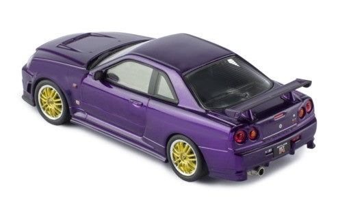 1/43 Ixo Models Nissan Skyline GT-R (R34) Customized 2002 Purple