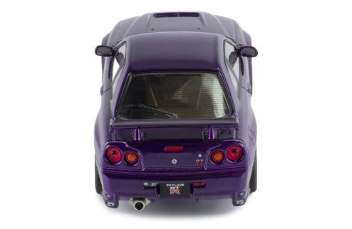1/43 Ixo Models Nissan Skyline GT-R (R34) Customized 2002 Purple