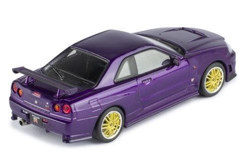 1/43 Ixo Models Nissan Skyline GT-R (R34) Customized 2002 Purple