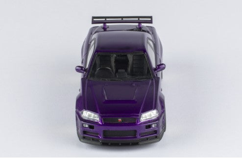 1/43 Ixo Models Nissan Skyline GT-R (R34) Customized 2002 Purple