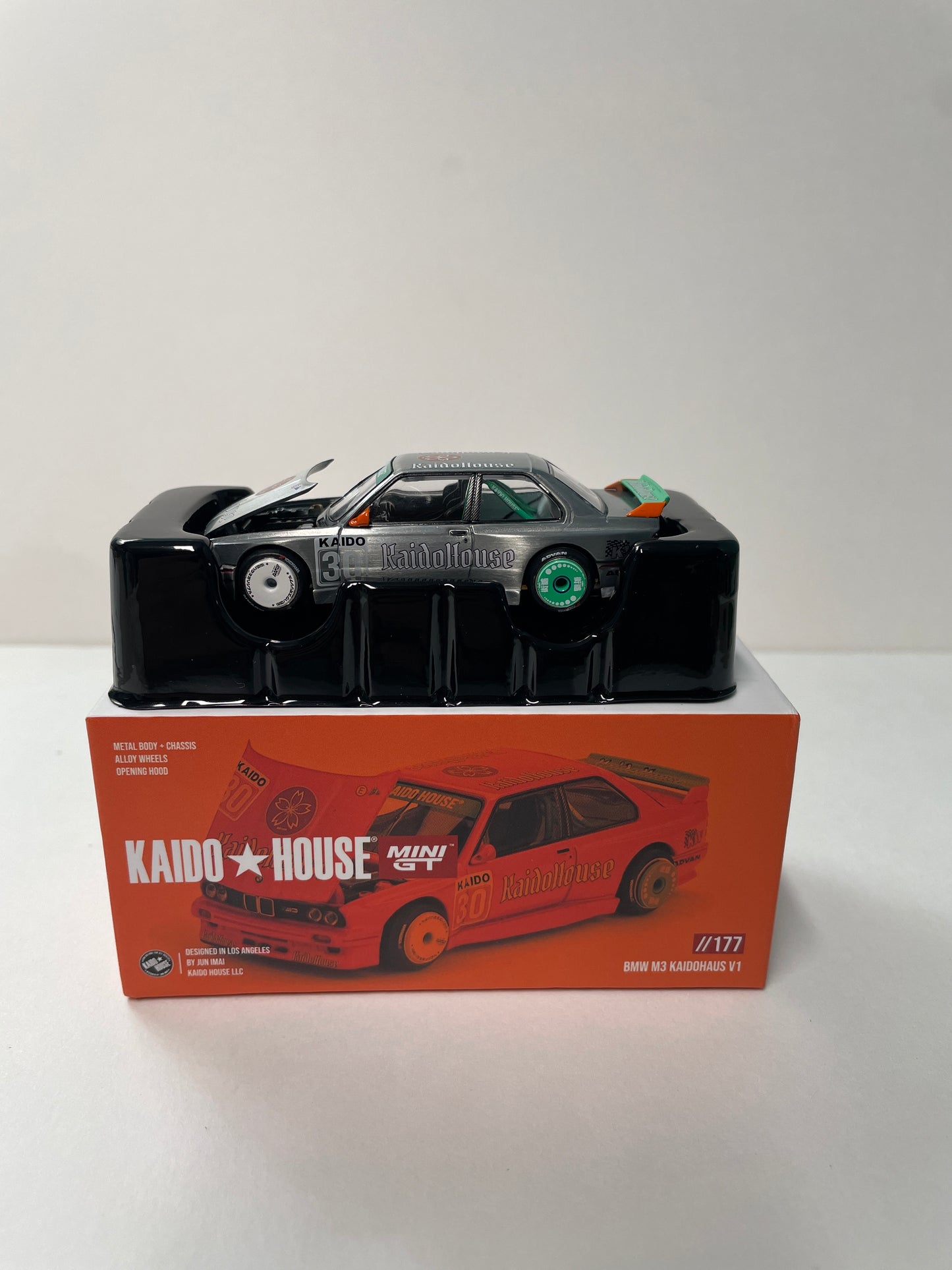 *Chase* Mini GT x Kaido House 1/64 BMW M3 Kaidohaus V1 Orange