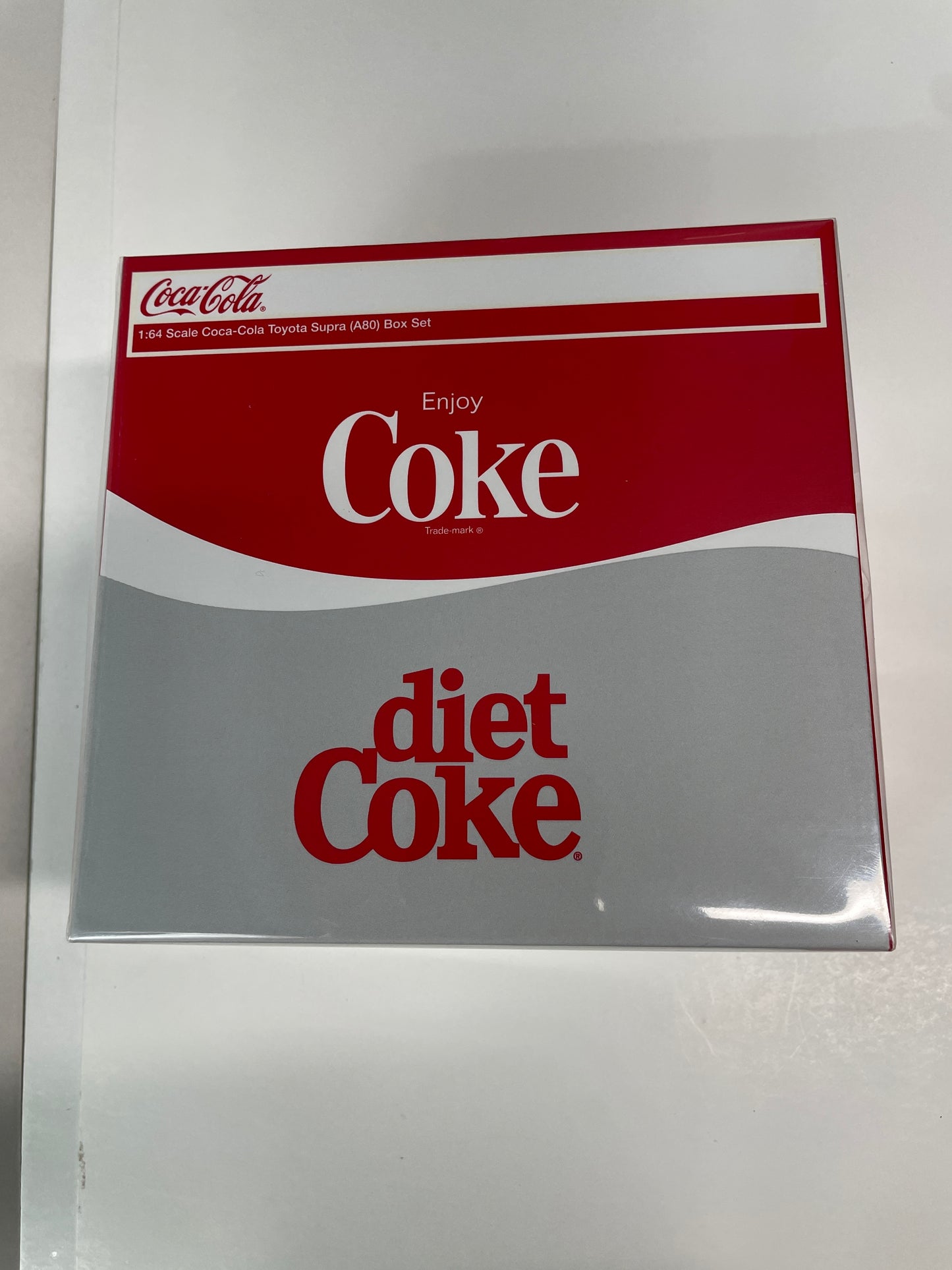 Inno64 1/64 Coca-Cola Toyota Supra (A80) Box Set Hong Kong Toy Car Salon 2025 Exclusive Event Model