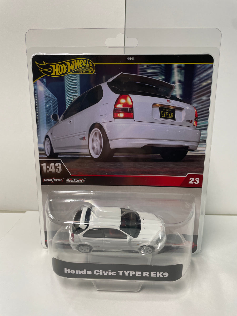Hot Wheels 1/43 Honda Civic Type R EK9 White – Flipn Diecast