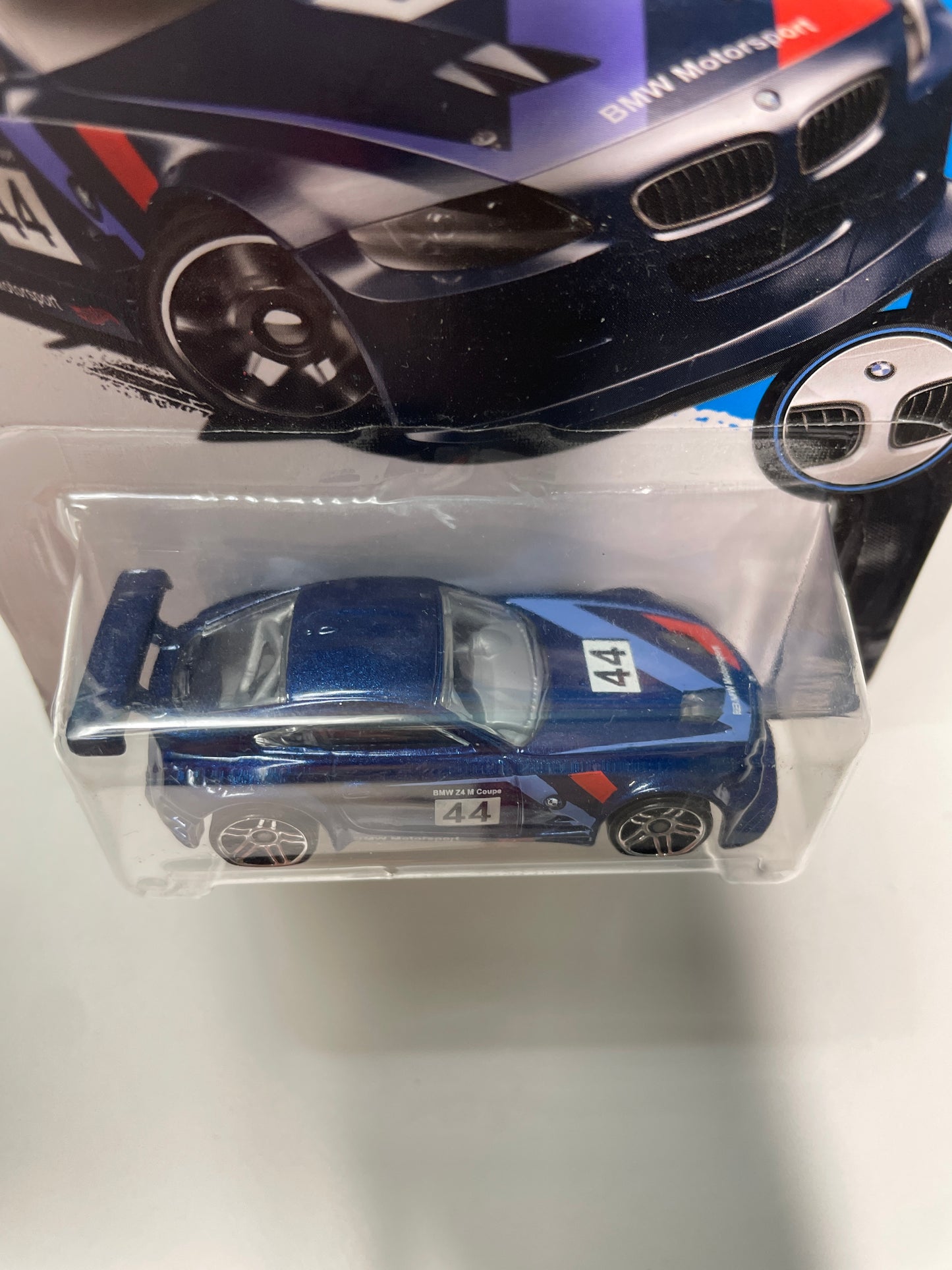 Hot Wheels 1/64 BMW Z4 M Motorsport n44 Blue - Damaged Box
