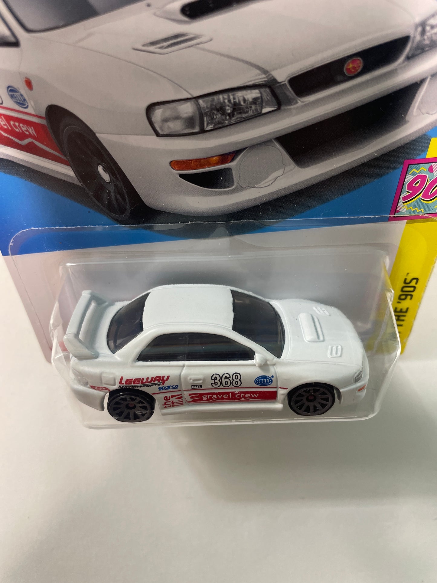 Hot Wheels 1/64 ‘98 Subaru Impreza 22B-STI Version White