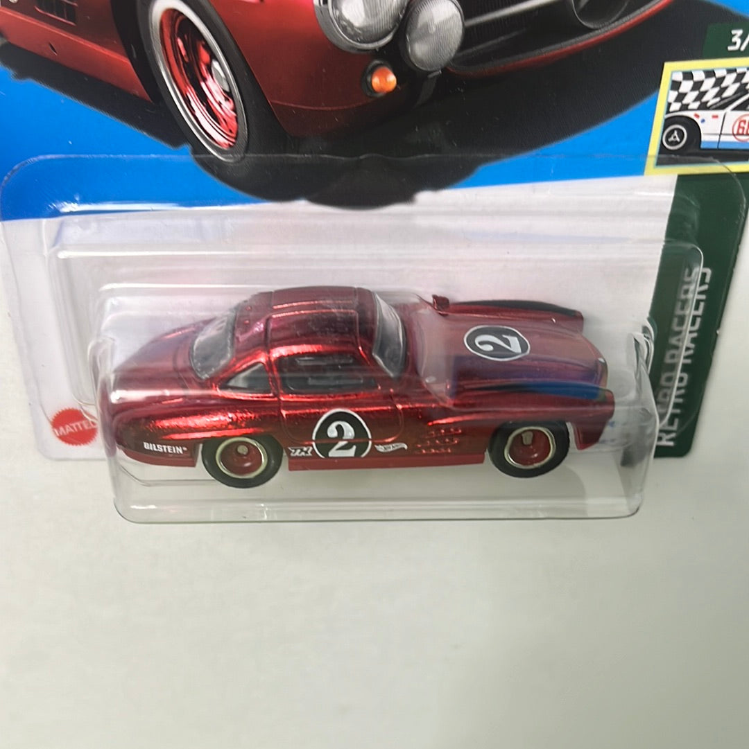 Hot Wheels Super Treasure Hunt Mercedes-Benz 300 SL Red