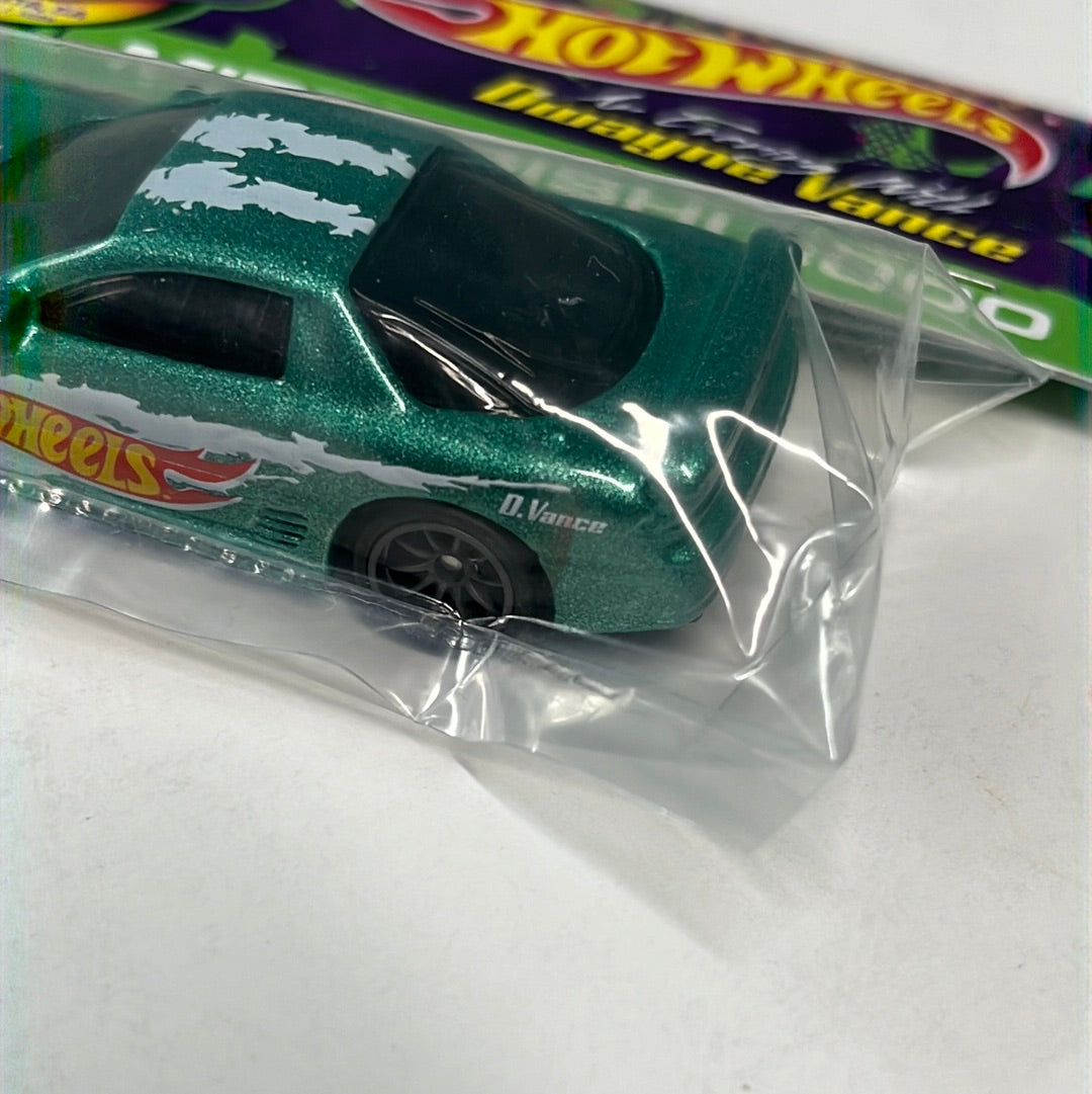 Hot Wheels 1/64 2024 Atlanta Convention Mitsubishi 3000GT Green Dinner Baggie Car