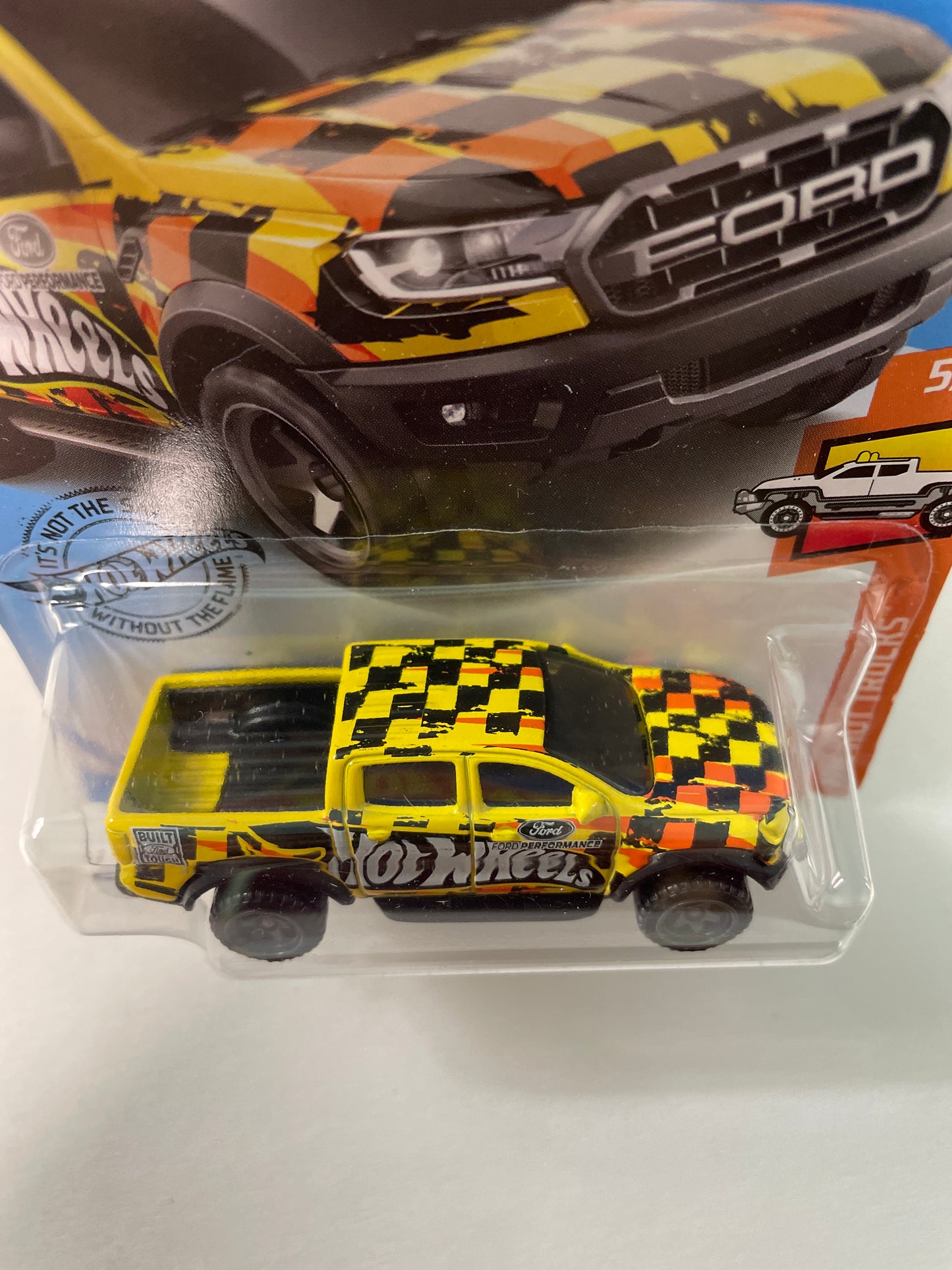 Hot Wheels 1/64 ‘19 Ford Ranger Raptor Yellow