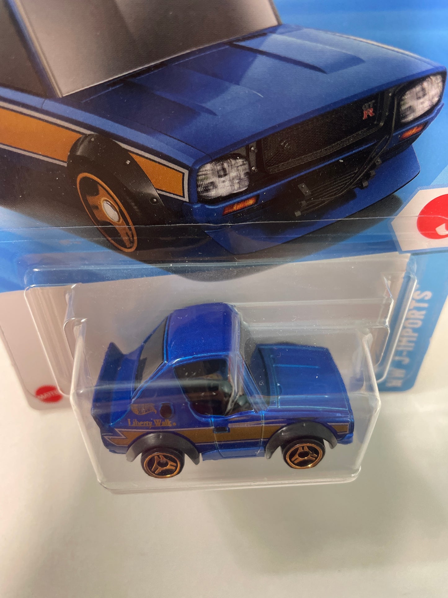 Hot Wheels 1/64 Nissan Skyline 2000GT-R LBWK Blue