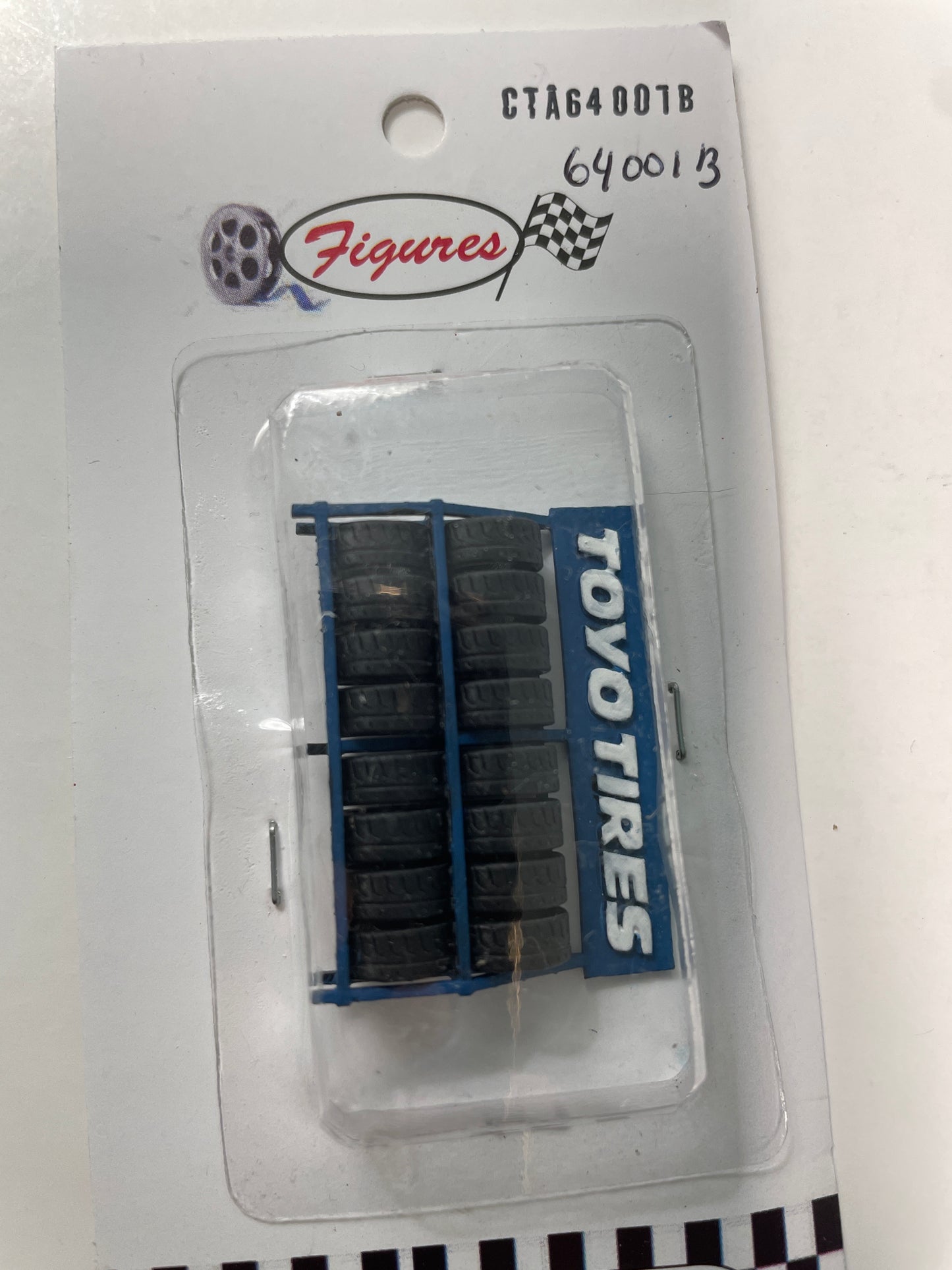 Figures 1/64 Shelf w/ Toyo Tires