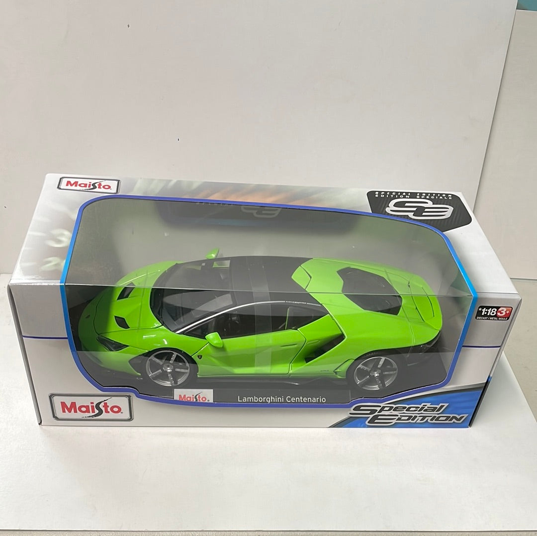 1/18 Maisto Lamborghini Centenario Green
