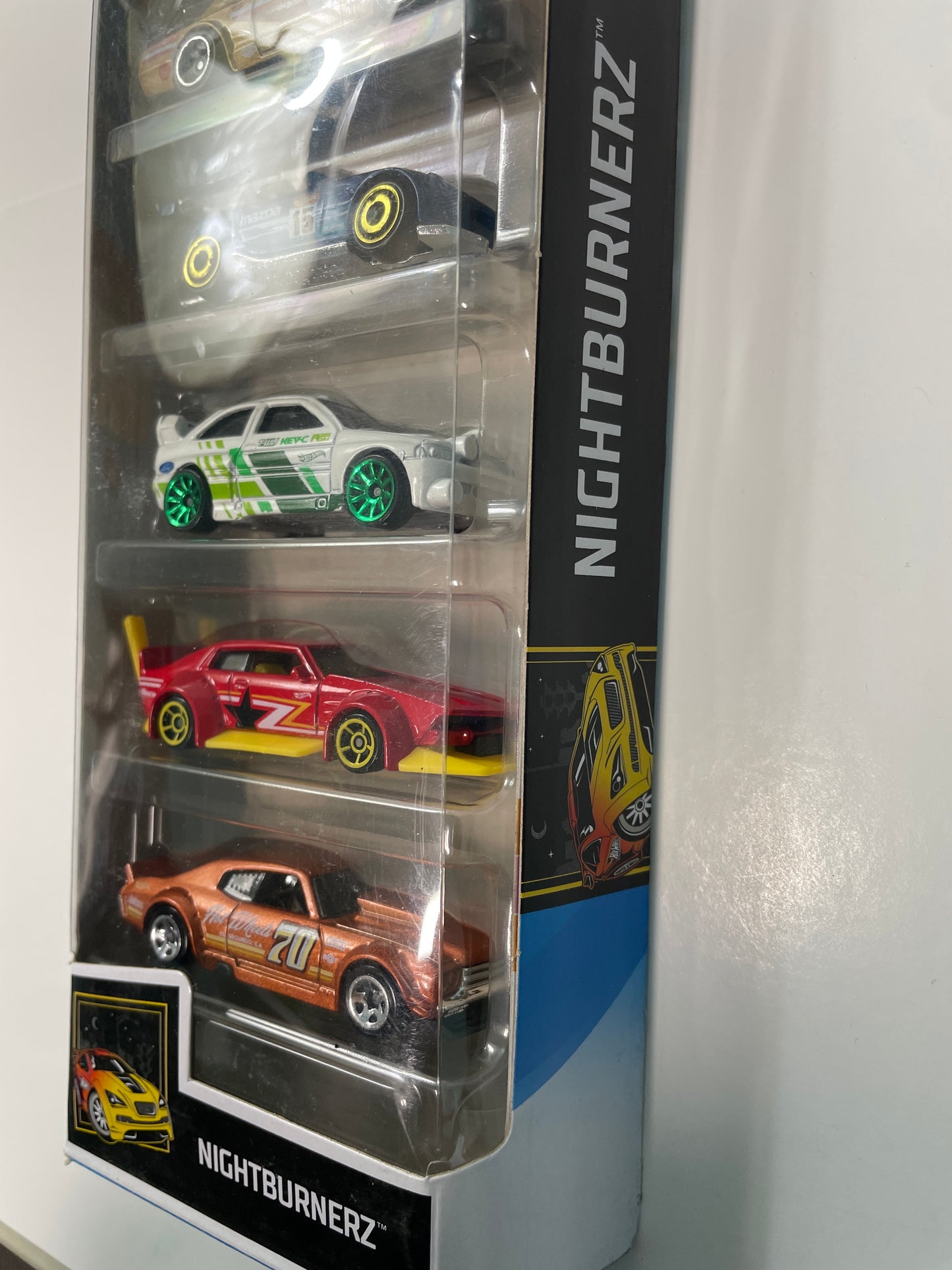Hot Wheels 1/64 5 Pack Nightburnerz