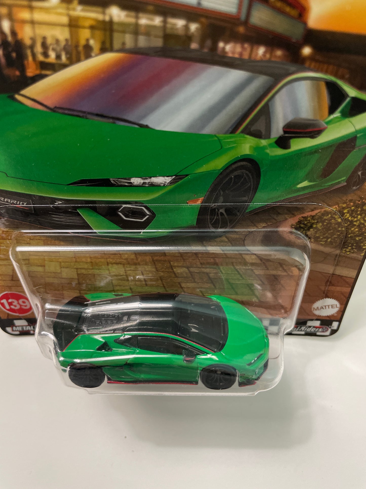 Hot Wheels 1/64 Lamborghini Temerario Green - JBL09
