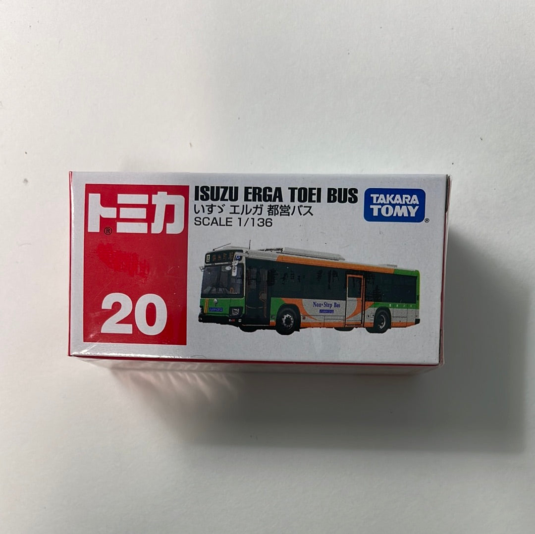 1/136 Tomica No.20 Isuzu Erga Toei Bus