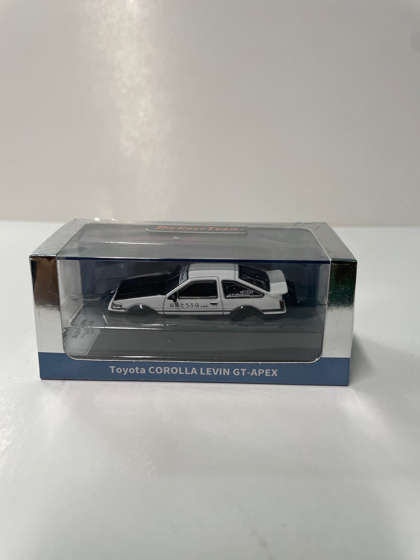 DCT 1/64 Toyota Corolla Levin GT-Apex White & Black