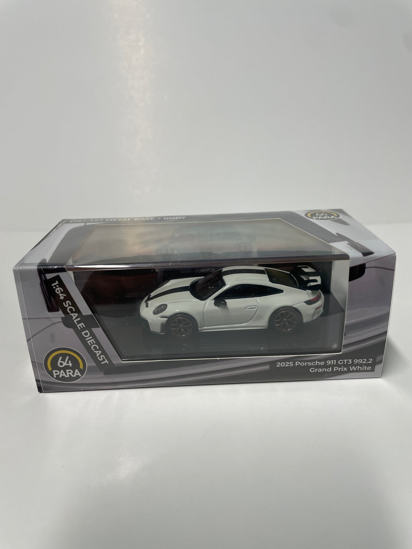 Para64 1/64 2025 Porsche 911 GT3 992.2 Grand Prix White - PA-55873