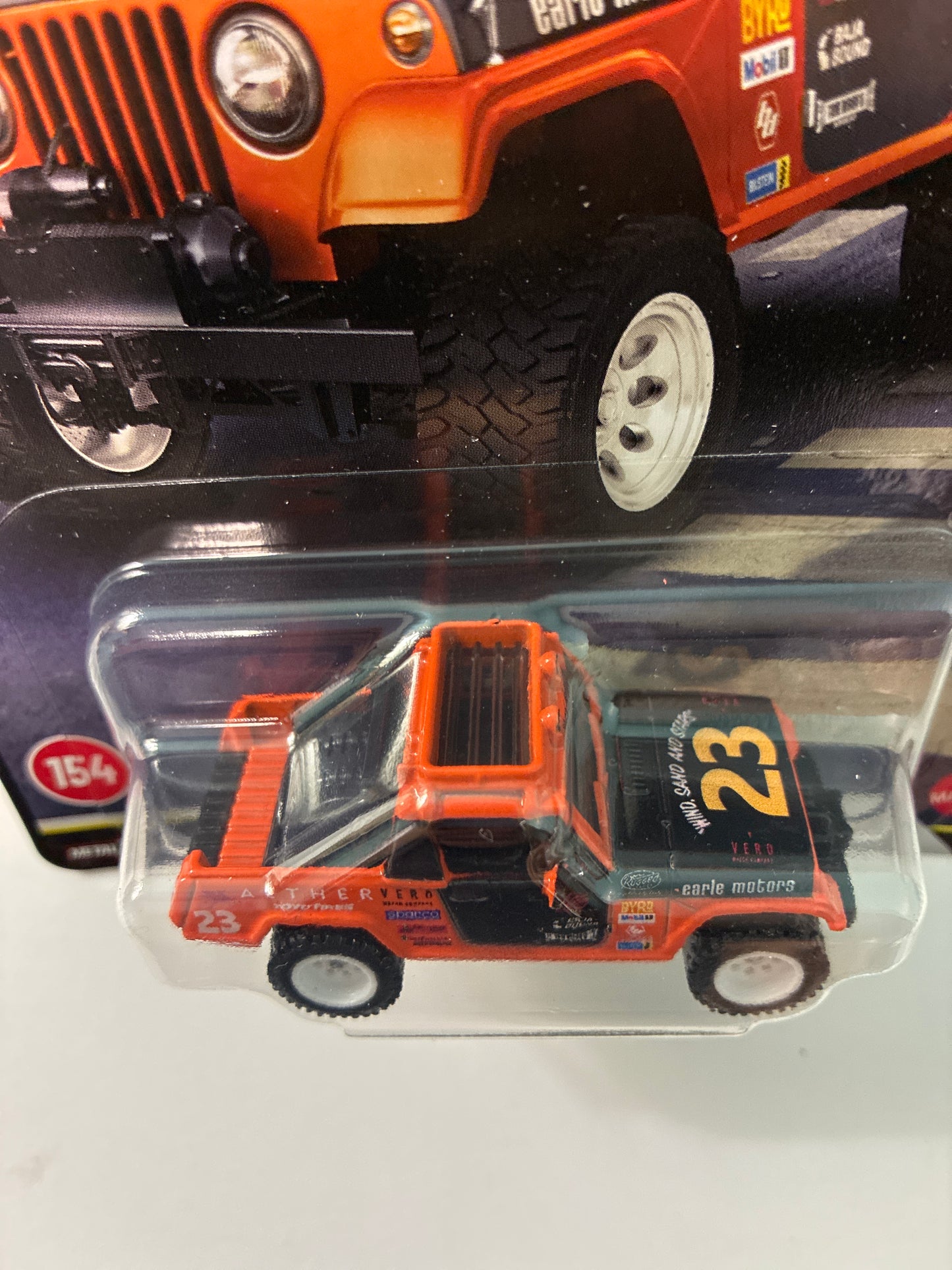 Hot Wheels 1/64 2026 Boulevard Mix H 1967 Jeepster Commando Orange - JHW29