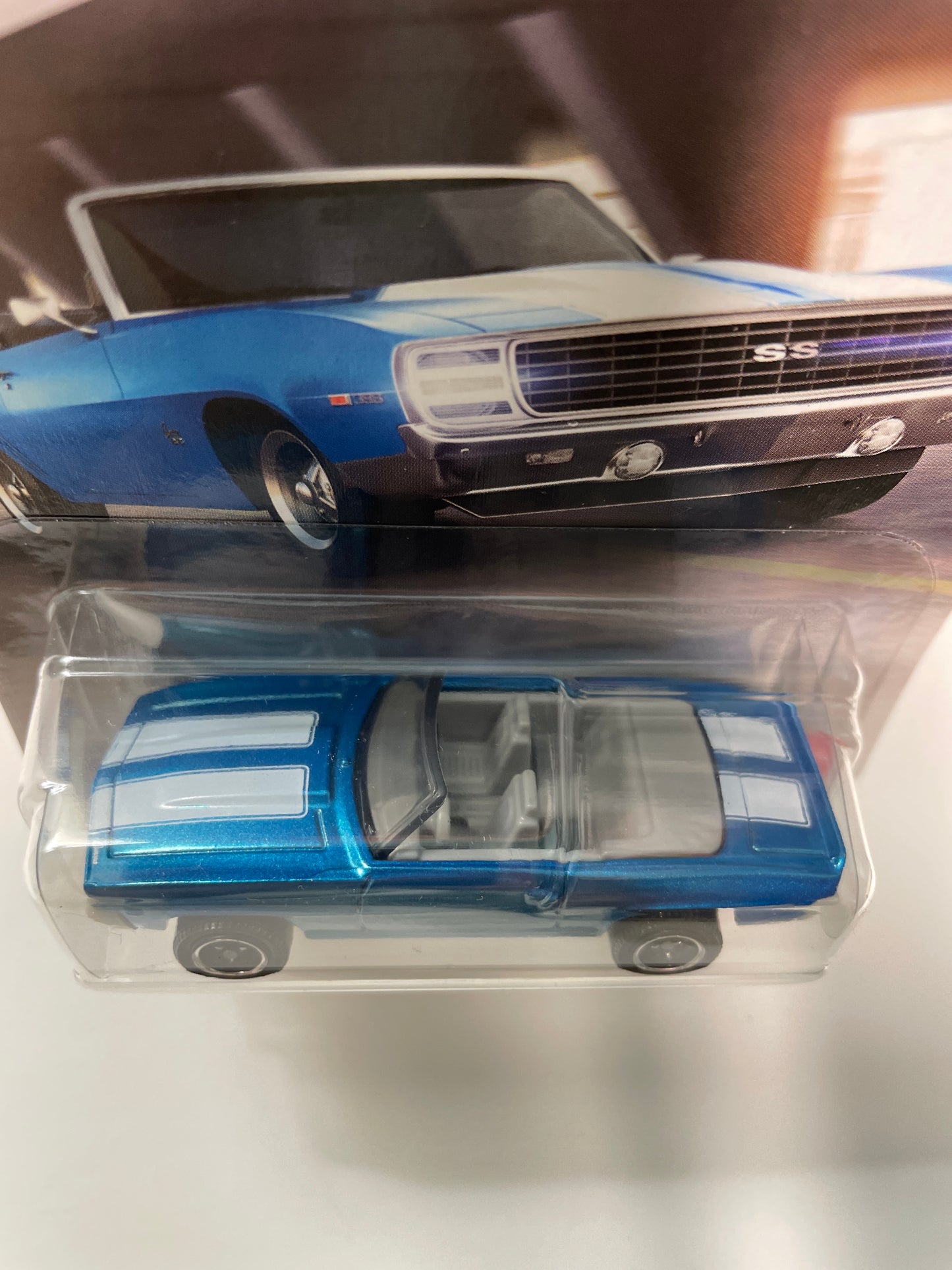 Matchbox 1/64 1969 Camaro SS 396 Blue