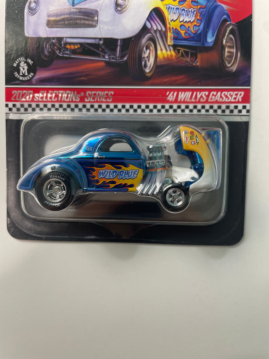Hot Wheels 1/64 RLC Selections '41 Willys Gasser Blue