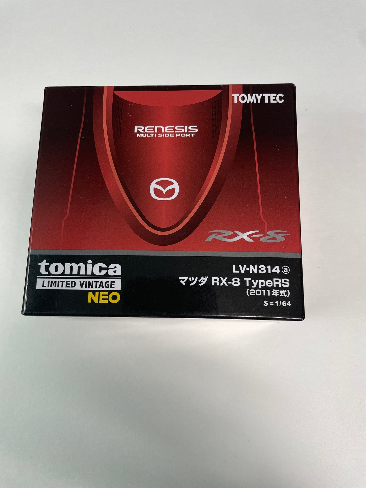 Tomica Limited Vintage Neo 1/64 LV-N314a Mazda RX-8 TypeRS (red) 2011 Model