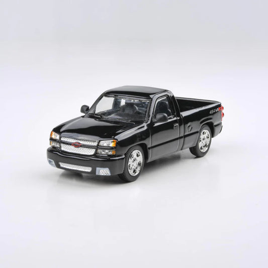 Para64 1/64 2006 Chevrolet Silverado Single Cab Onyx Black