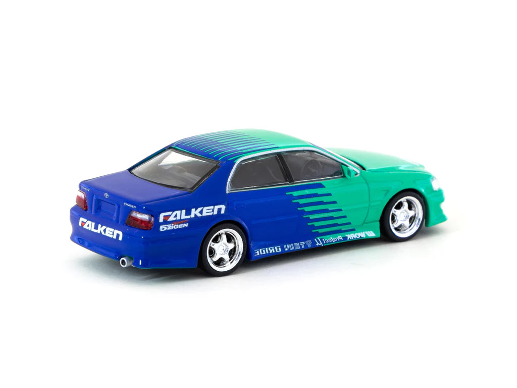 Tarmac Works 1/64 Toyota Chaser JZX100 FALKEN - GLOBAL64 – Flipn