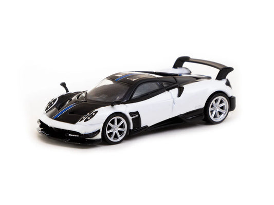 Tarmac Works 1/64 Pagani Huayra BC Bianco Benny - GLOBAL64 White