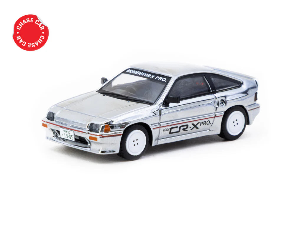 Tarmac Works 1/64 Honda Ballade Sports MUGEN CR-X PRO White - GLOBAL64 - T64G-TL058-WH