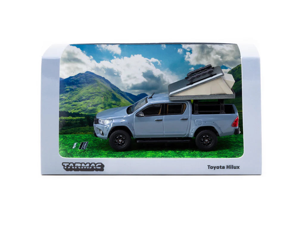 Tarmac Works 1/64 Toyota Hilux Grey - ROAD64
