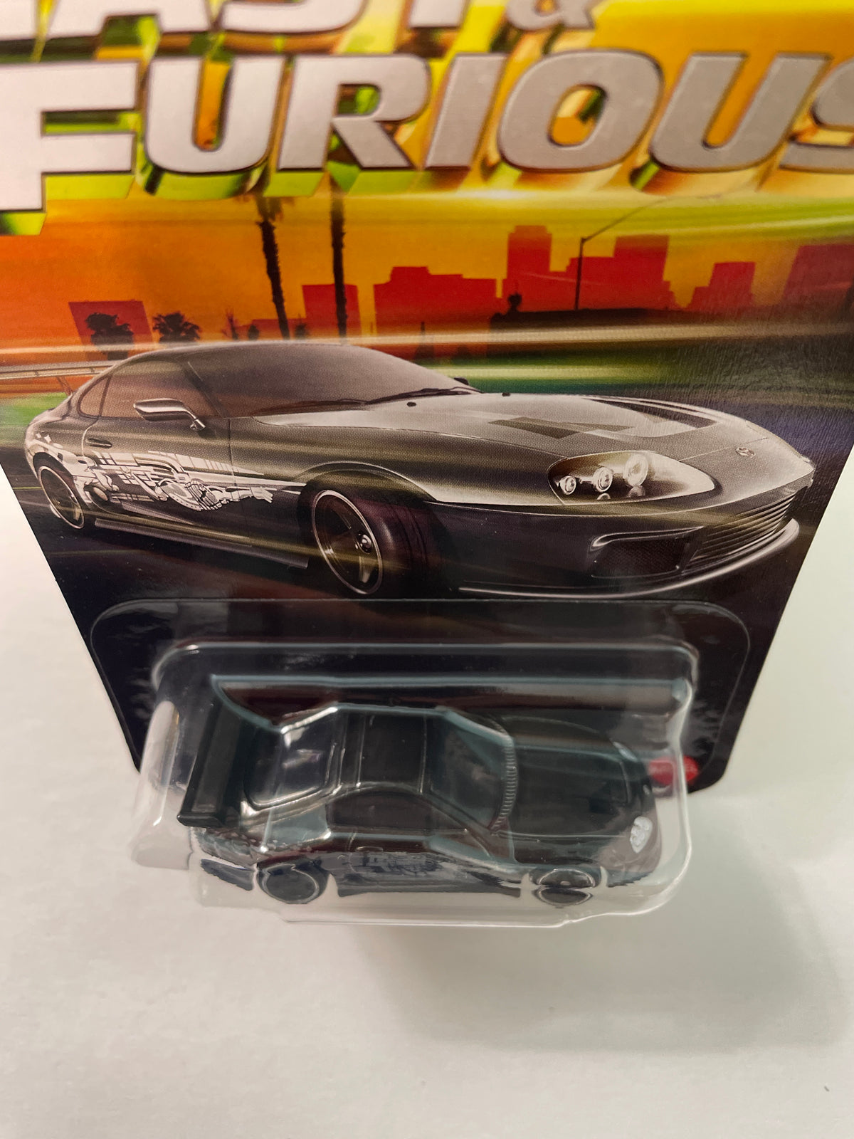 Hot Wheels 1/64 Silver Series Fast & Furious Toyota Supra Black - JKX24