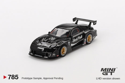 Mini GT 1/64 MAZDA RX-7 LB-Super Silhouette Liberty Walk Black