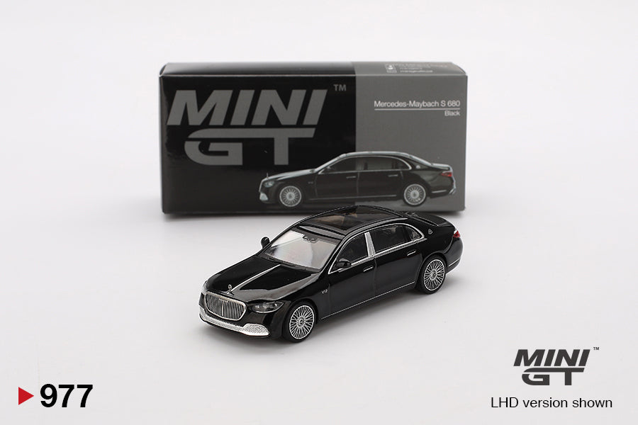 Mini GT 1/64 Mercedes-Maybach S 680 Black - MGT00977
