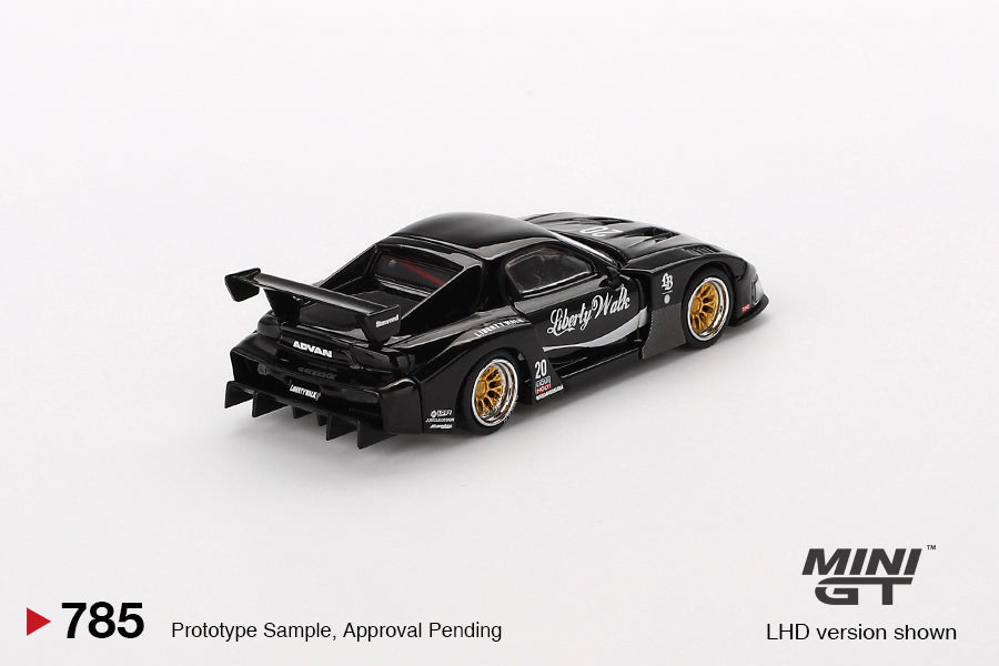 Mini GT 1/64 MAZDA RX-7 LB-Super Silhouette Liberty Walk Black