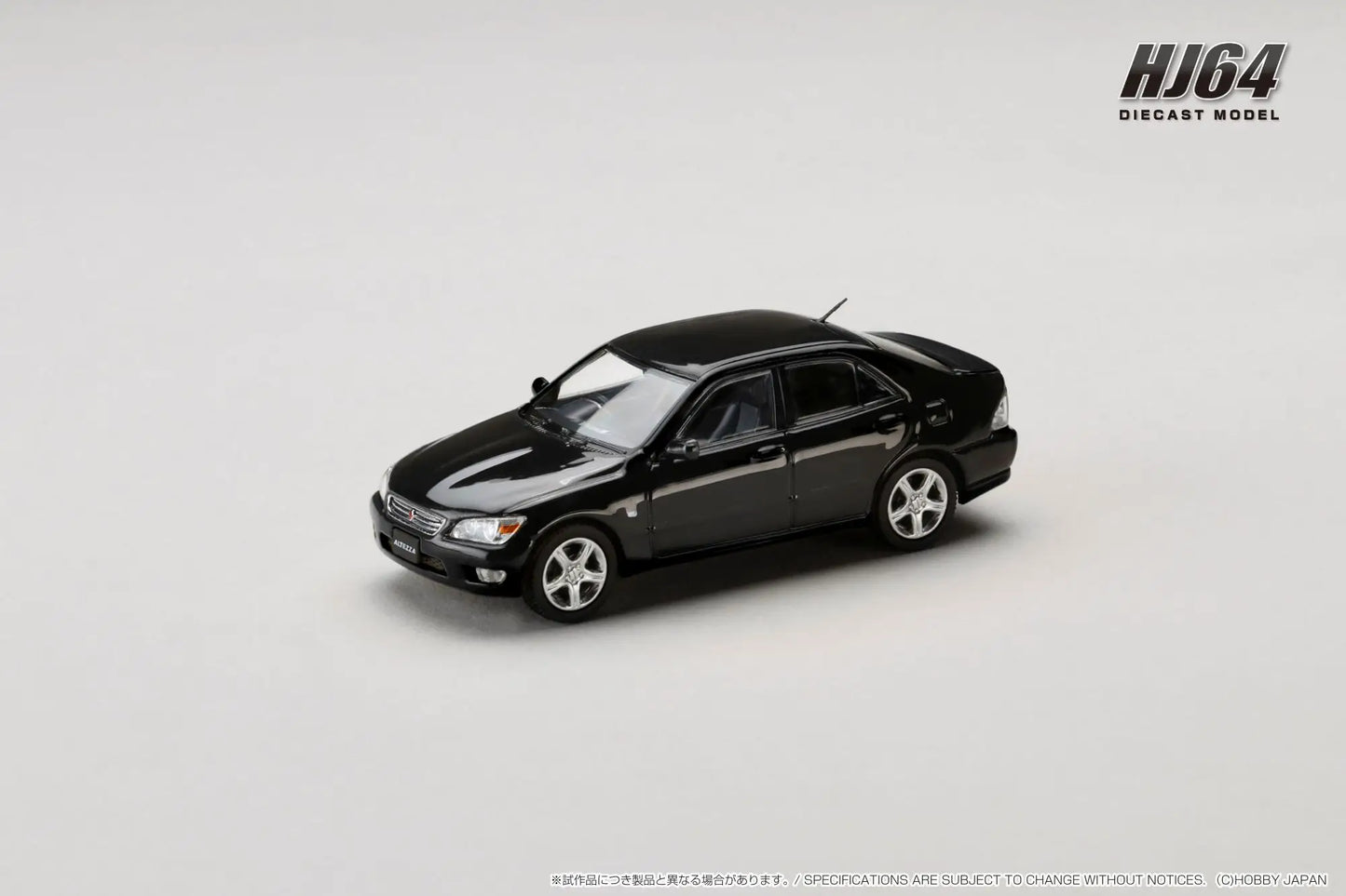 Hobby Japan 1/64 Toyota Altezza RS200 (E10) 1998 Black - HJ641080ABK