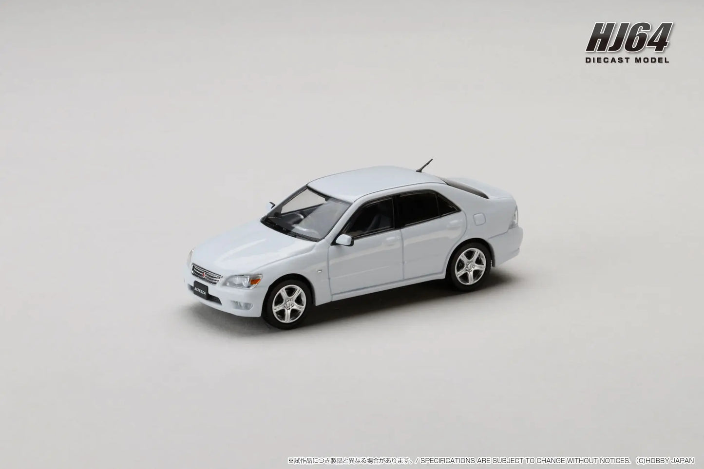 Hobby Japan 1/64 Toyota Altezza RS200 (E10) 1998 Super White II - HJ641080AW
