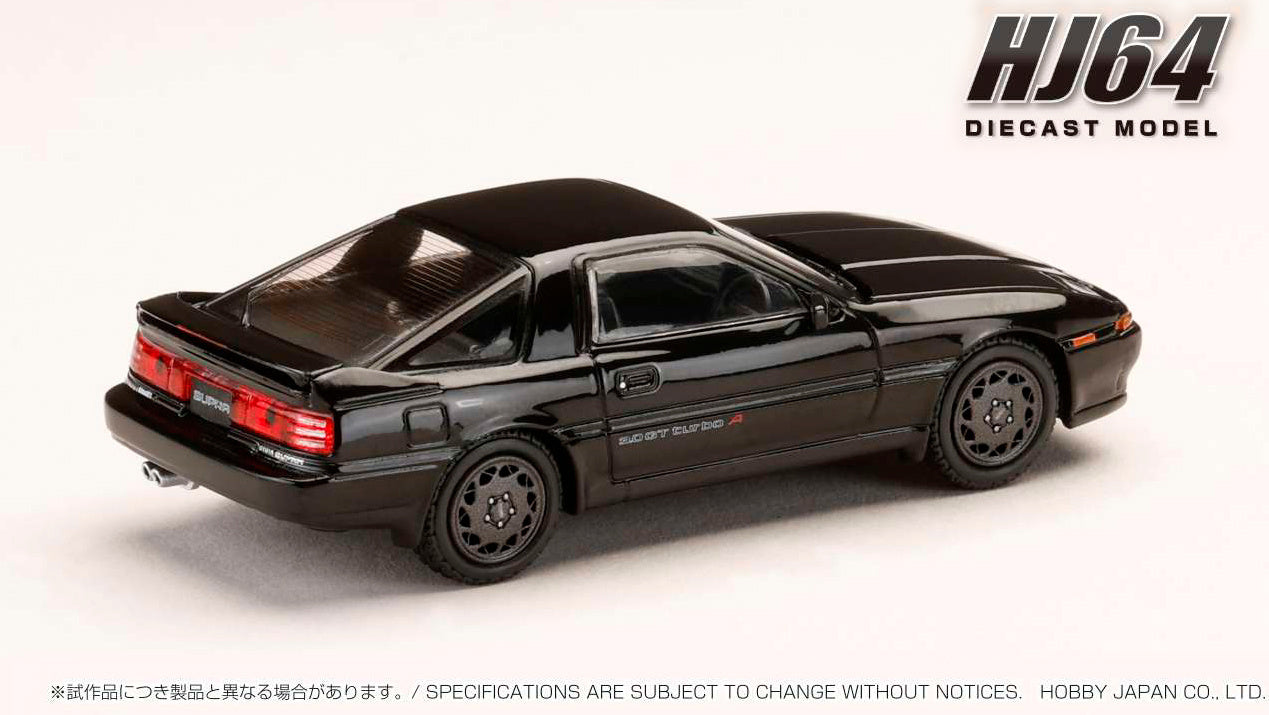 Hobby Japan 1/64 Toyota Supra (A70) 3.0GT Turbo A Black