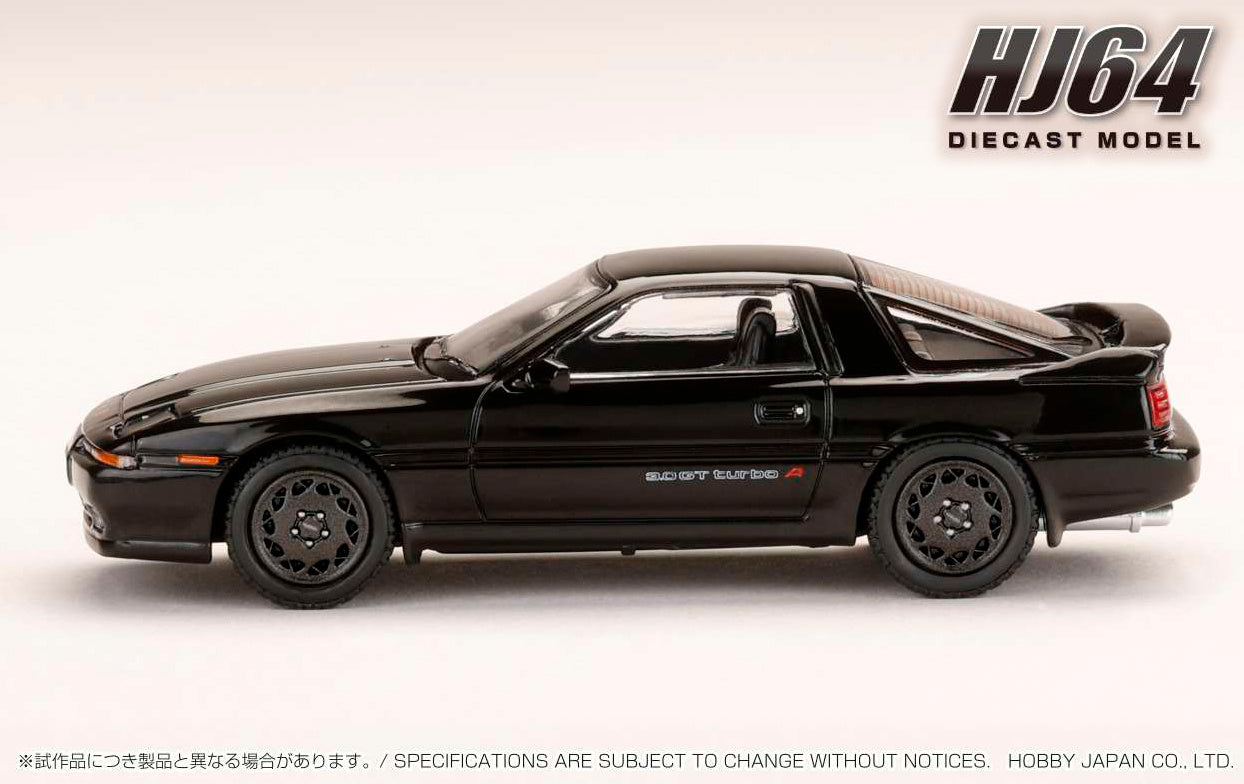 Hobby Japan 1/64 Toyota Supra (A70) 3.0GT Turbo A Black