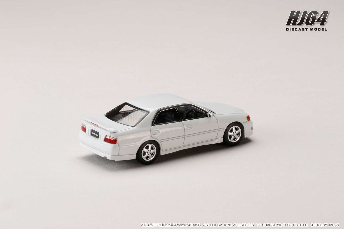 Hobby Japan 1/64 Toyota Chaser TOURER V (JZX100) 1998 Super White II