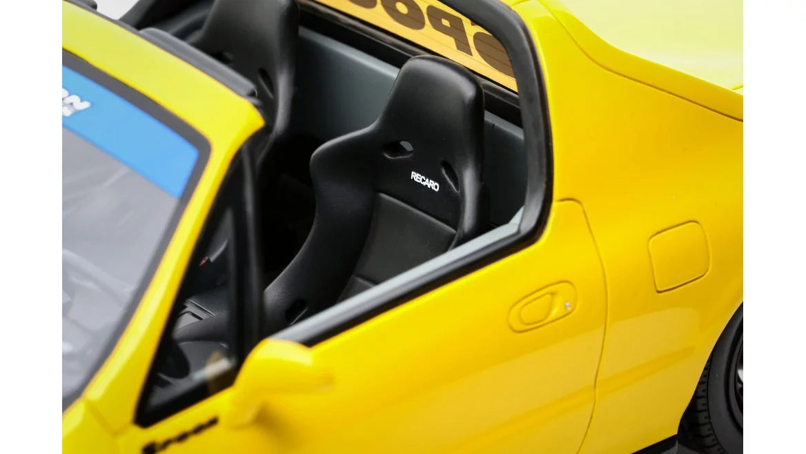 Otto Mobile 1/18 Honda Civic Del Sol Spoon Yellow - OT1154