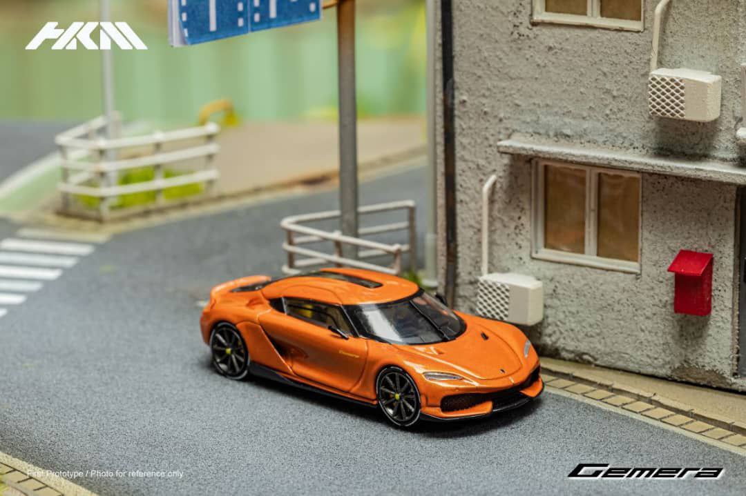 HKM 1/64 Koenigsegg Gemera Orange