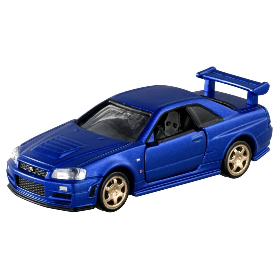Tomica Premium Unlimited 1/64 06 The Fast and the Furious 1999 Nissan Skyline GT-R Blue