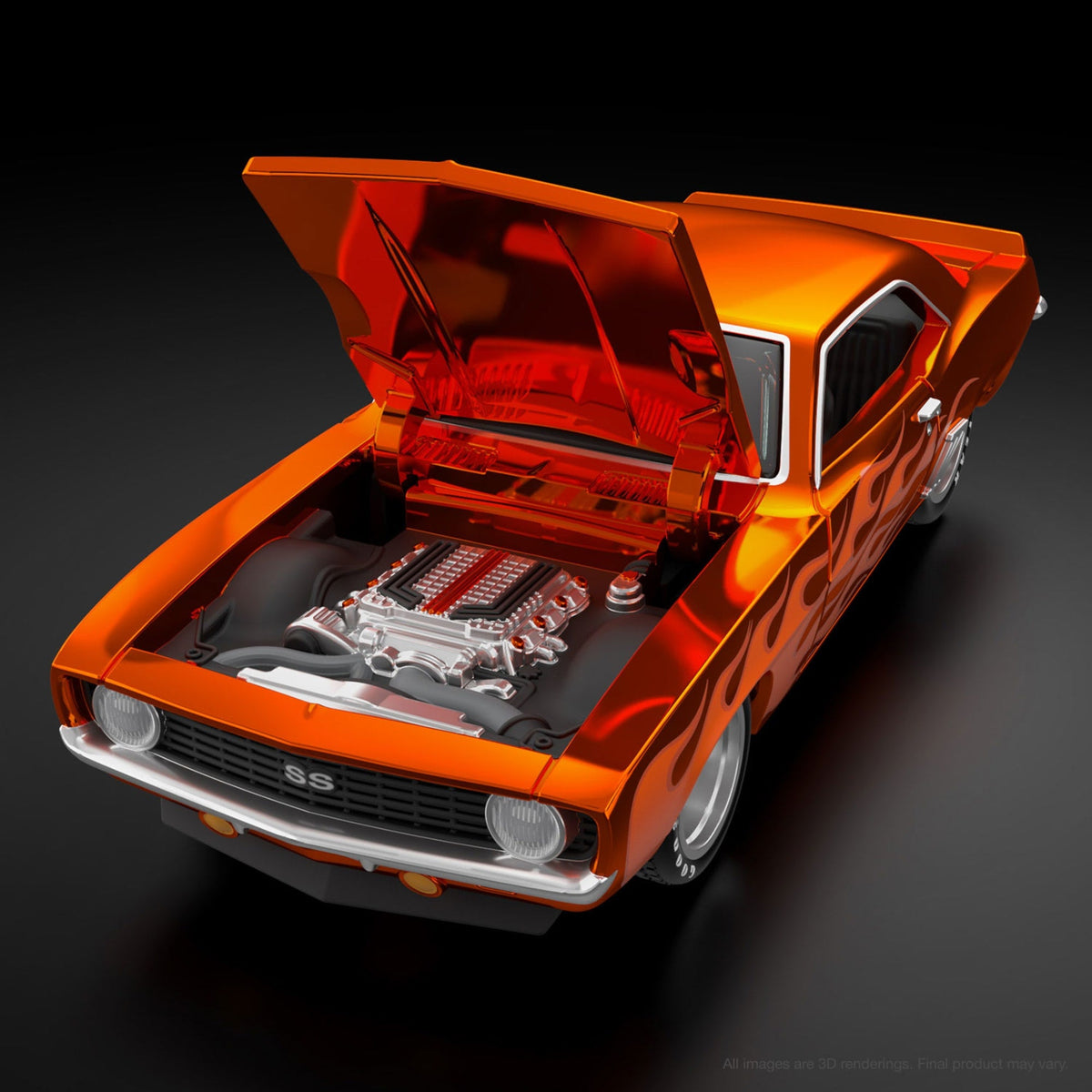 Hot Wheels RLC sELECTIONs '69 Chevy Camaro SS Orange – Flipn Diecast