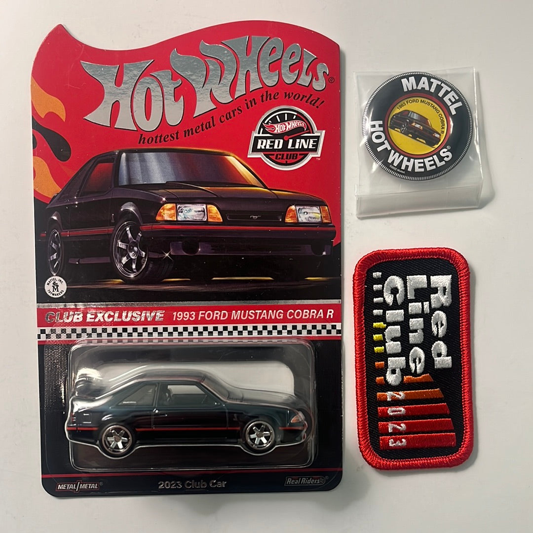 Hot Wheels RLC 1993 Ford Mustang Cobra R 2023 Club Car w