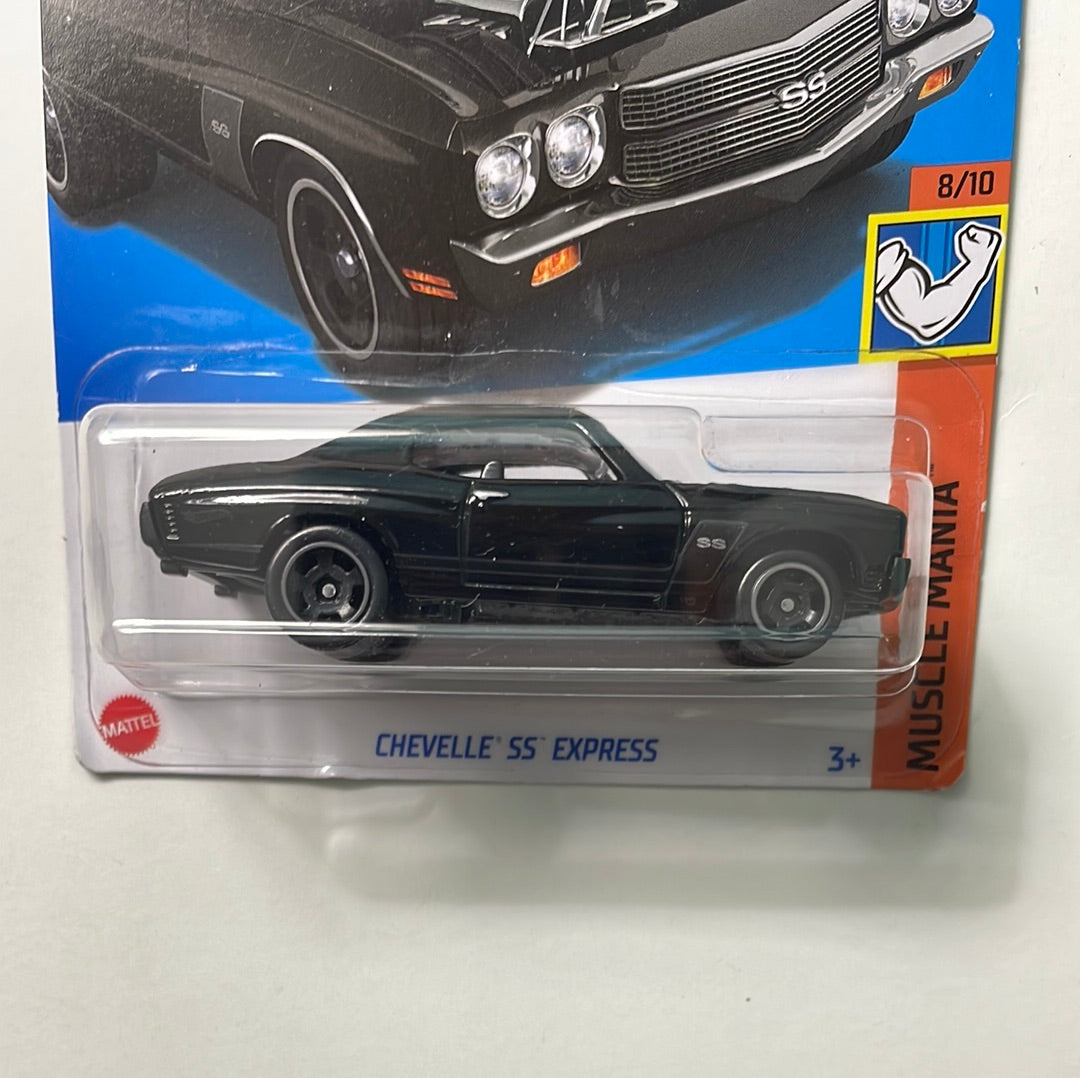 Hot Wheels 1/64 Chevelle SS Express Black