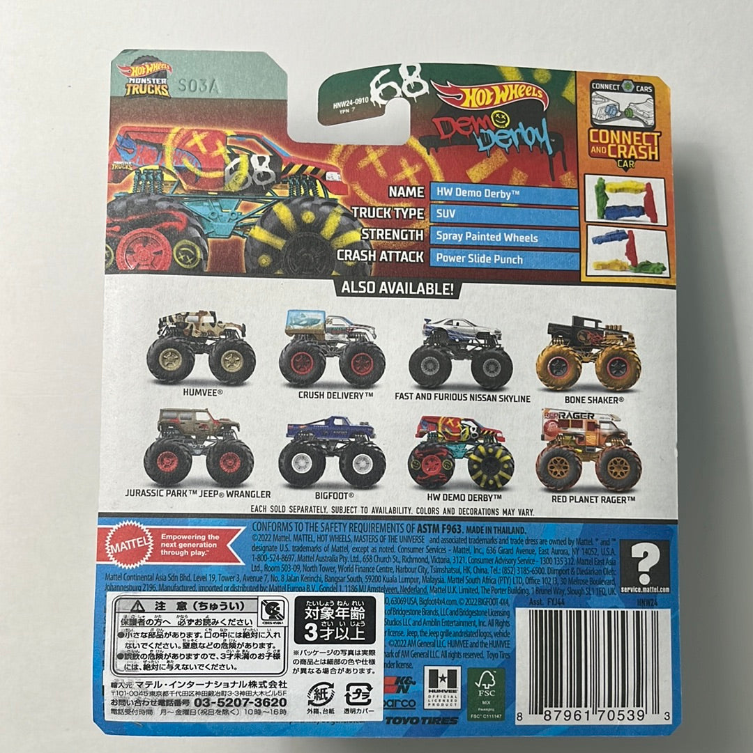 Hot Wheels Monster Trucks Demo Derby - HWMT Live
