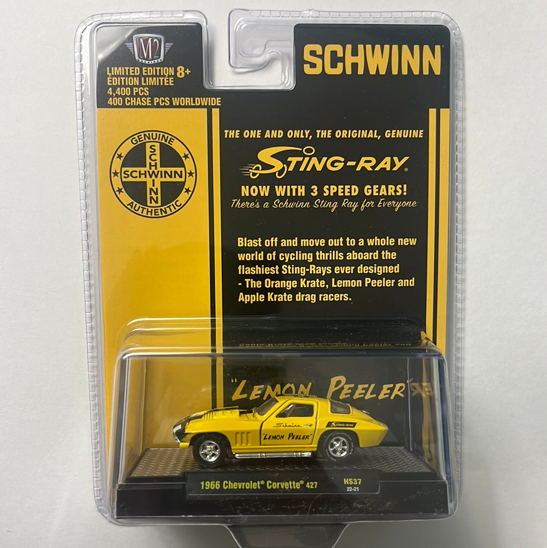 1/64 M2 Machines 1966 Chevrolet Corvette 427 “Lemon Peeler”