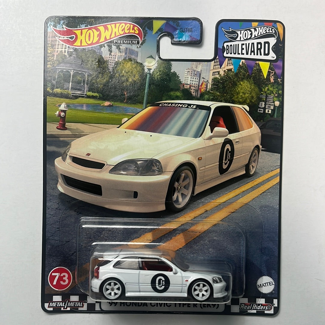 Hot Wheels 1/64 Boulevard Mix Q '99 Honda Civic Type R EK9 – Flipn