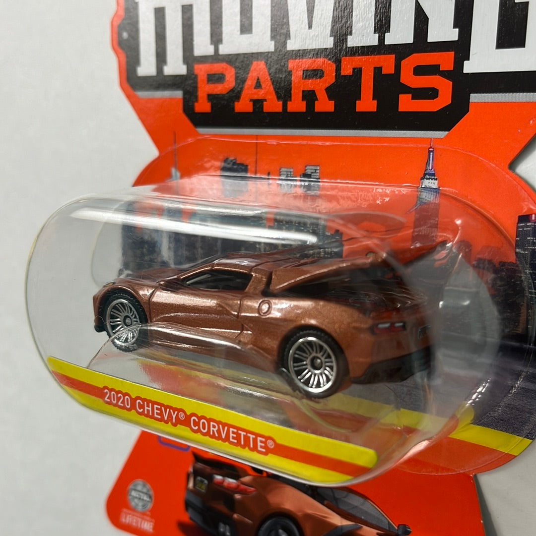 Matchbox Moving Parts 2020 Chevy Corvette Brown