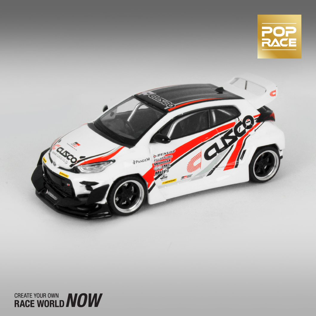 Pop Race 1/64 Pandem Toyota GR Yaris Cusco