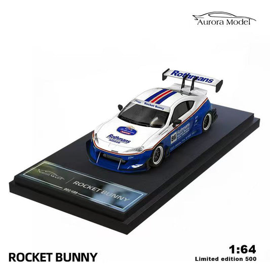 Aurora 1/64 Toyota 86 Rocket Bunny Rothmans Livery